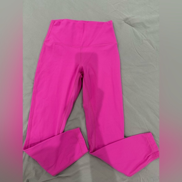 Lululemon pink Leggings High Rise lined - Picture 5 of 6